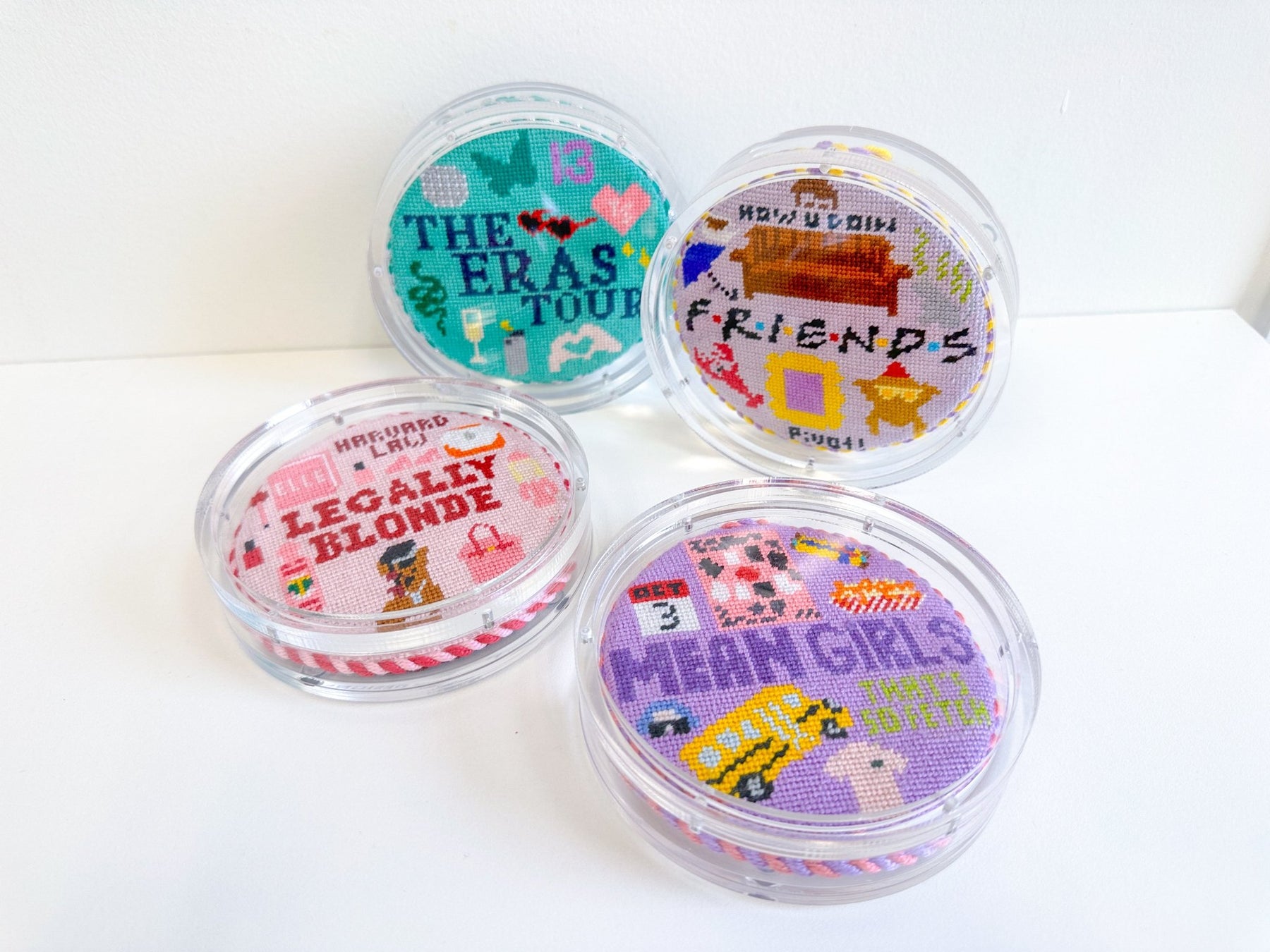 4X4" ACRYLIC COASTER SET - Penny Linn Designs - Penny Linn Designs