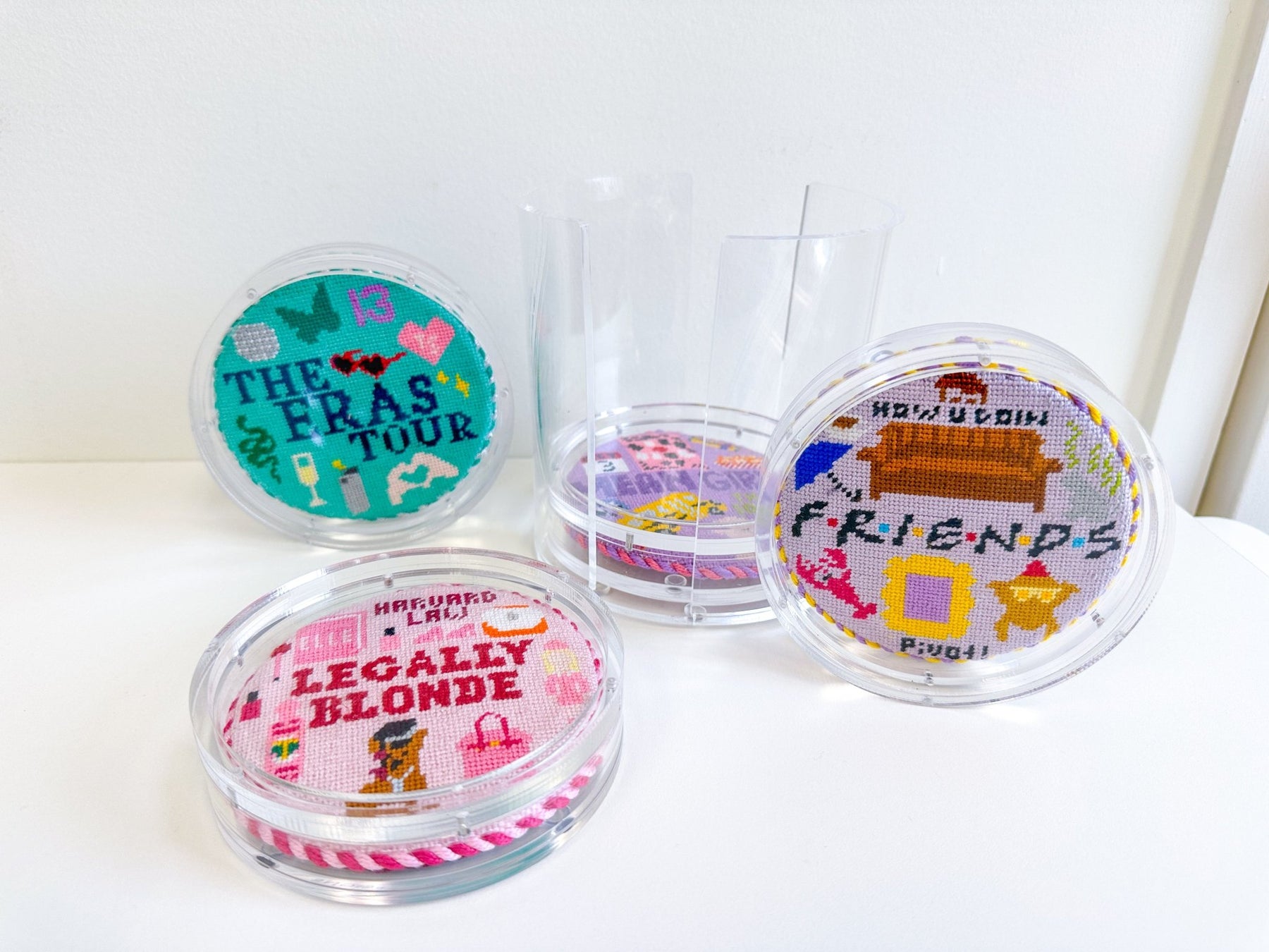 4X4" ACRYLIC COASTER SET - Penny Linn Designs - Penny Linn Designs