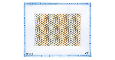 7x10 Y Pattern Clutch/Tray - Penny Linn Designs - Anne Fisher Needlepoint