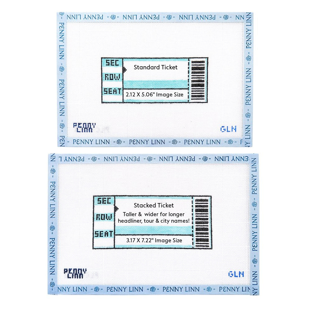 Custom Concert Ticket