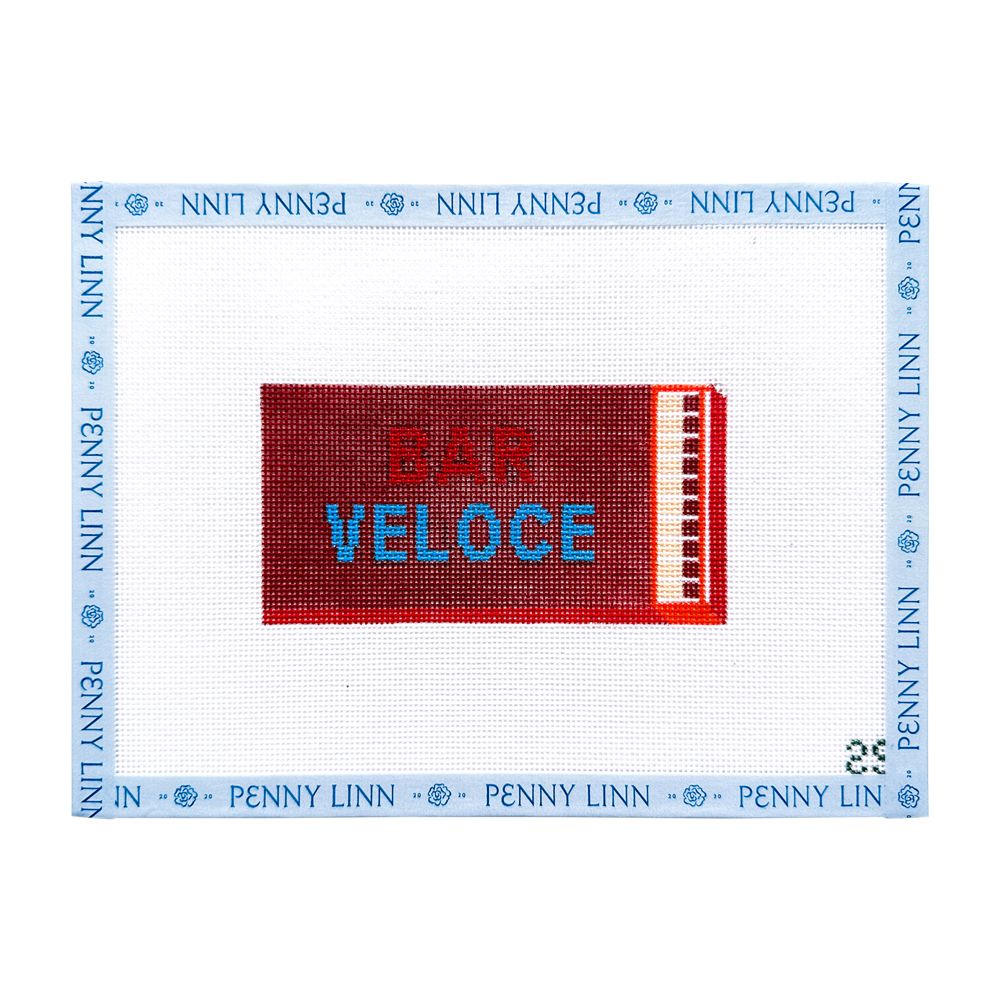 Bar Veloce Matchbook Canvas