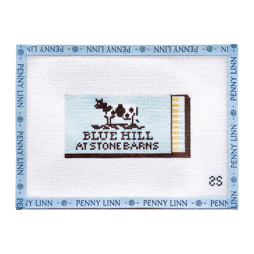 Blue Hill Matchbook Canvas