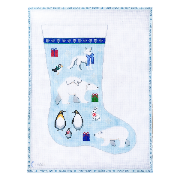 Arctic Christmas Stocking