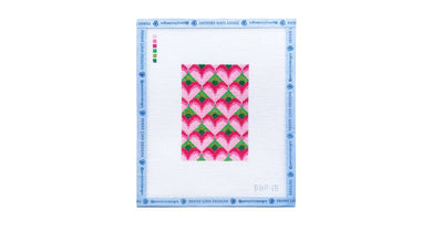 Bargello Heart Passport Cover Insert - Penny Linn Designs - TEW - TANYA MERTEL