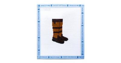 Dubarry Boots - Penny Linn Designs - Elm Tree Needlepoint Designs