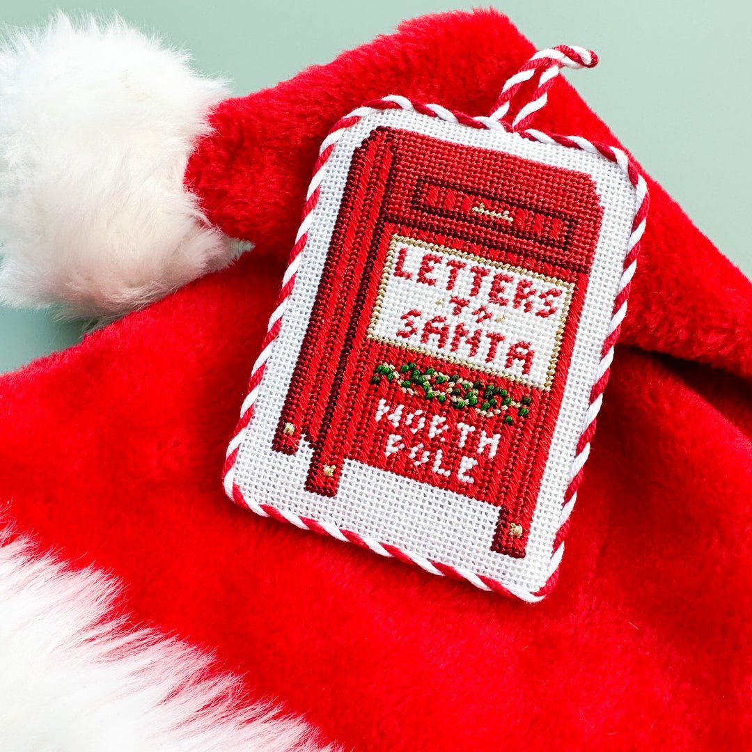 Letters to Santa Mailbox - Penny Linn Designs - Stitch Style Needlepoint