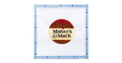 Maker's Mark ROUND - Penny Linn Designs - Elm Tree Needlepoint Designs