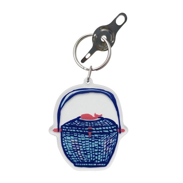 Woven Whale Basket Acrylic Needle Threader