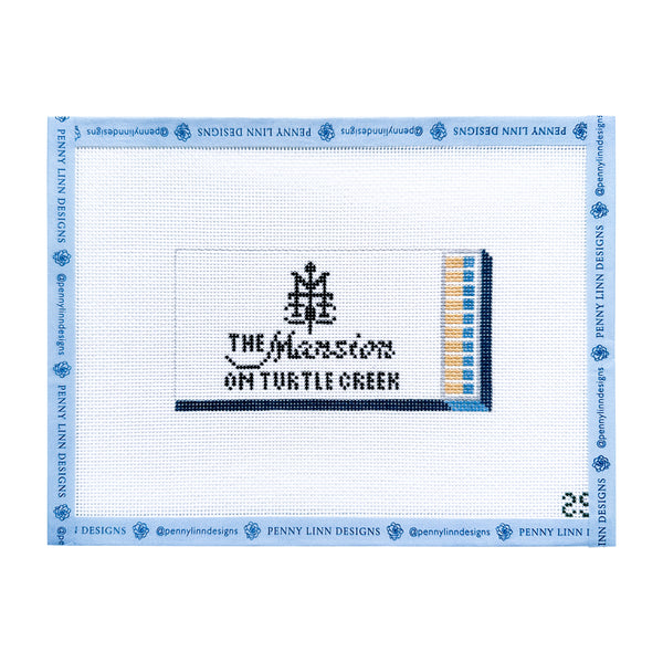 The Mansion on Turtle Creek Matchbook Canvas