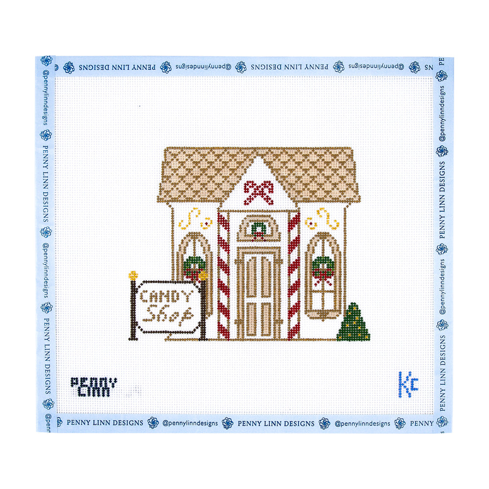 Vintage Winter Village Series: Candy Shop