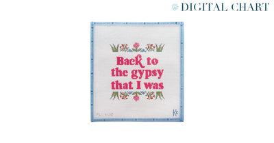 Back to the Gypsy that I Was - CHART - Penny Linn Designs - Kyra Cotter Designs
