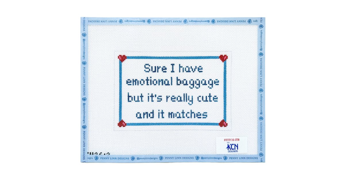 Emotional Baggage, But Its Cute and It Matches - Penny Linn Designs - KCN DESIGNERS