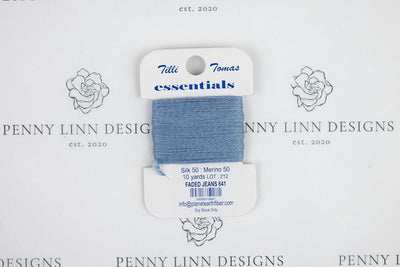 Essentials 641 Faded Jeans - Penny Linn Designs - Planet Earth Fibers
