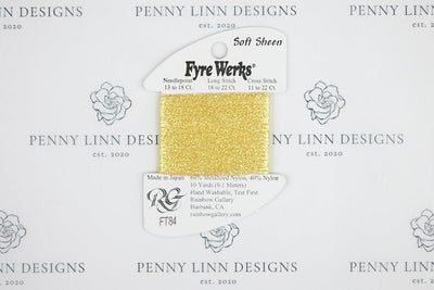Fyre Werks Soft Sheen FT84 Yellow Pearl - Penny Linn Designs - Rainbow Gallery