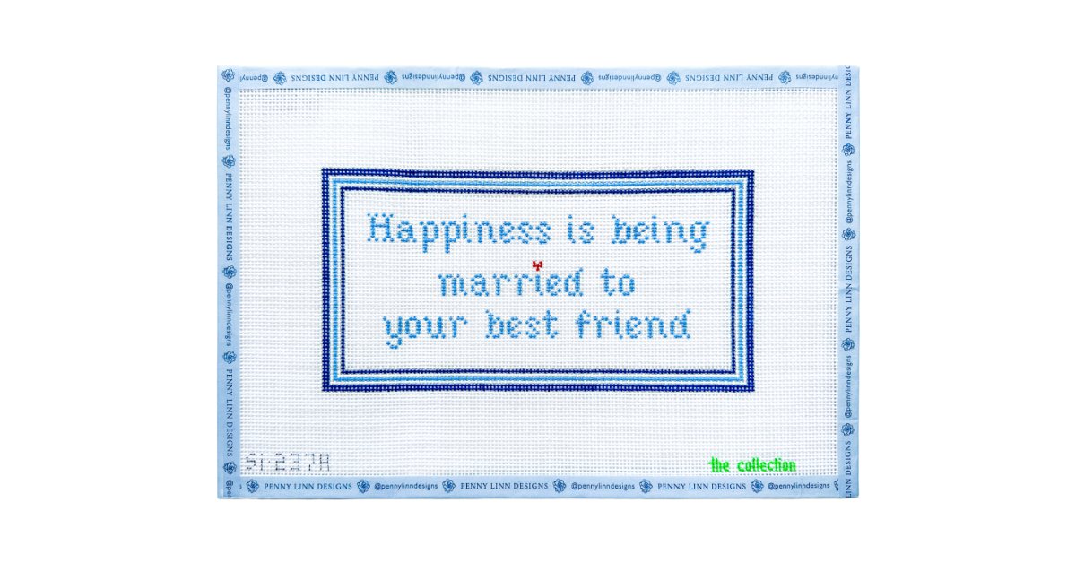 HAPPINESS IS BEING MARRIED - Penny Linn Designs - The Collection Designs