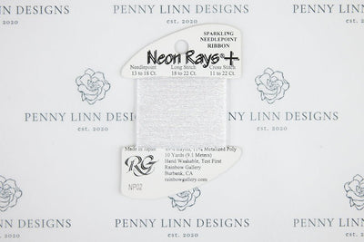 Neon Rays+ NP02 White - Penny Linn Designs - Rainbow Gallery
