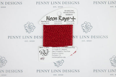 Neon Rays+ NP22 Crimson - Penny Linn Designs - Rainbow Gallery